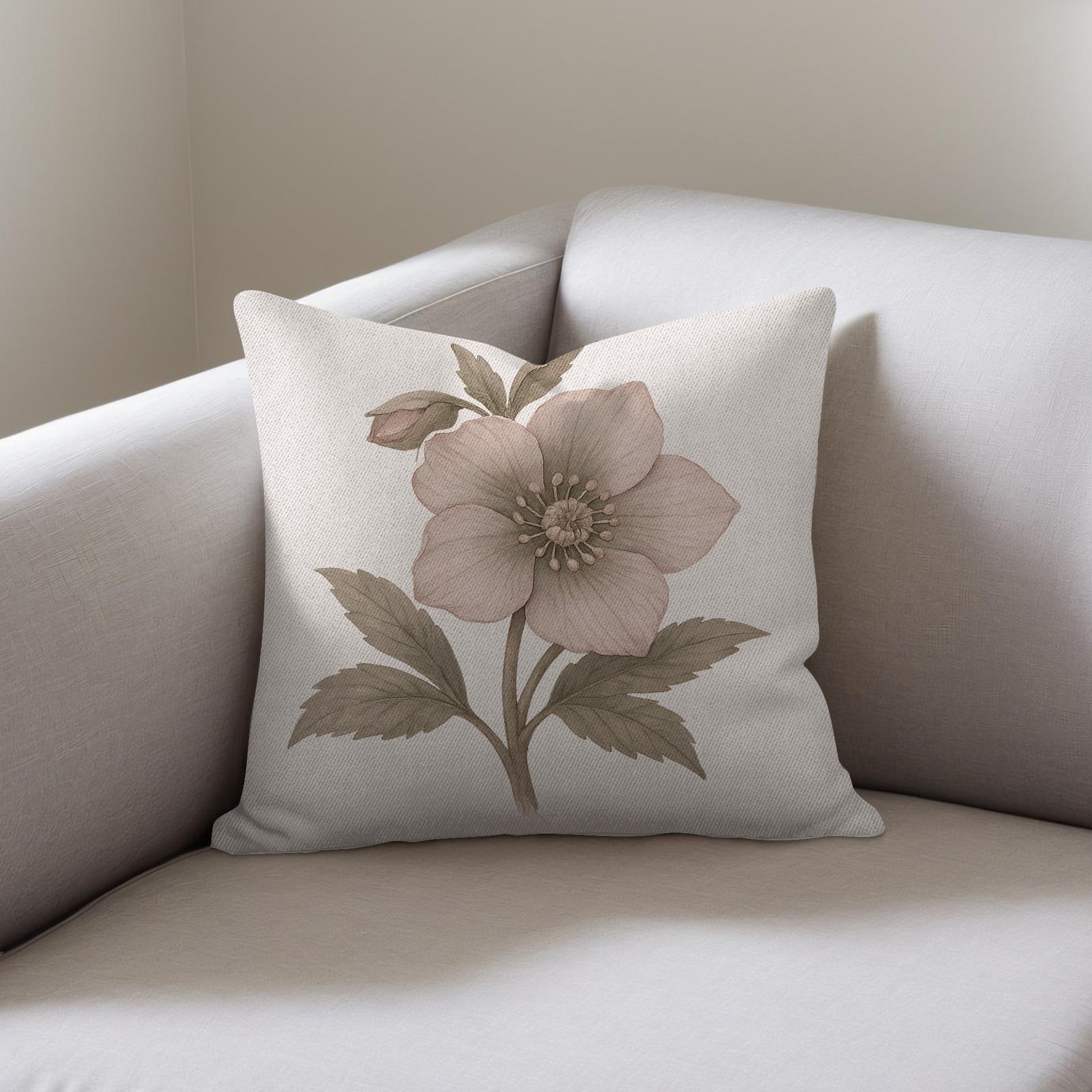 Elegant Floral Throw Pillow Cushion Cover product type