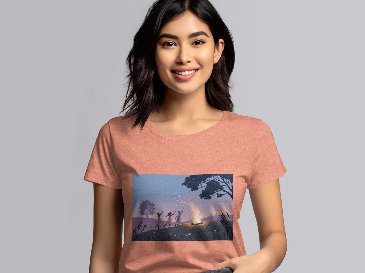 Dancing by the Campfire Graphic Tee shirt product type