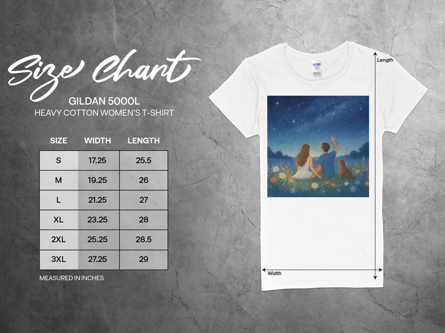 Star Gazing with Dog Women's T-Shirt product type