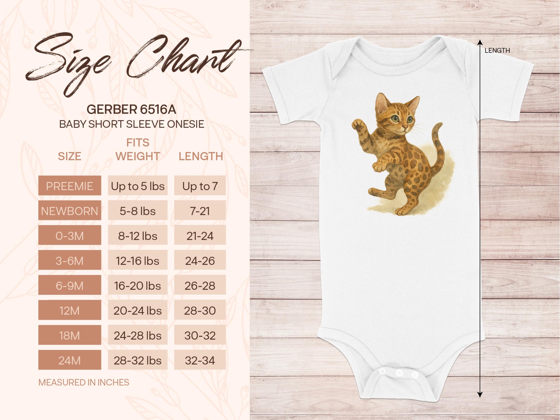 Cute Playful Kitten Printed Short Sleeve Onesie product