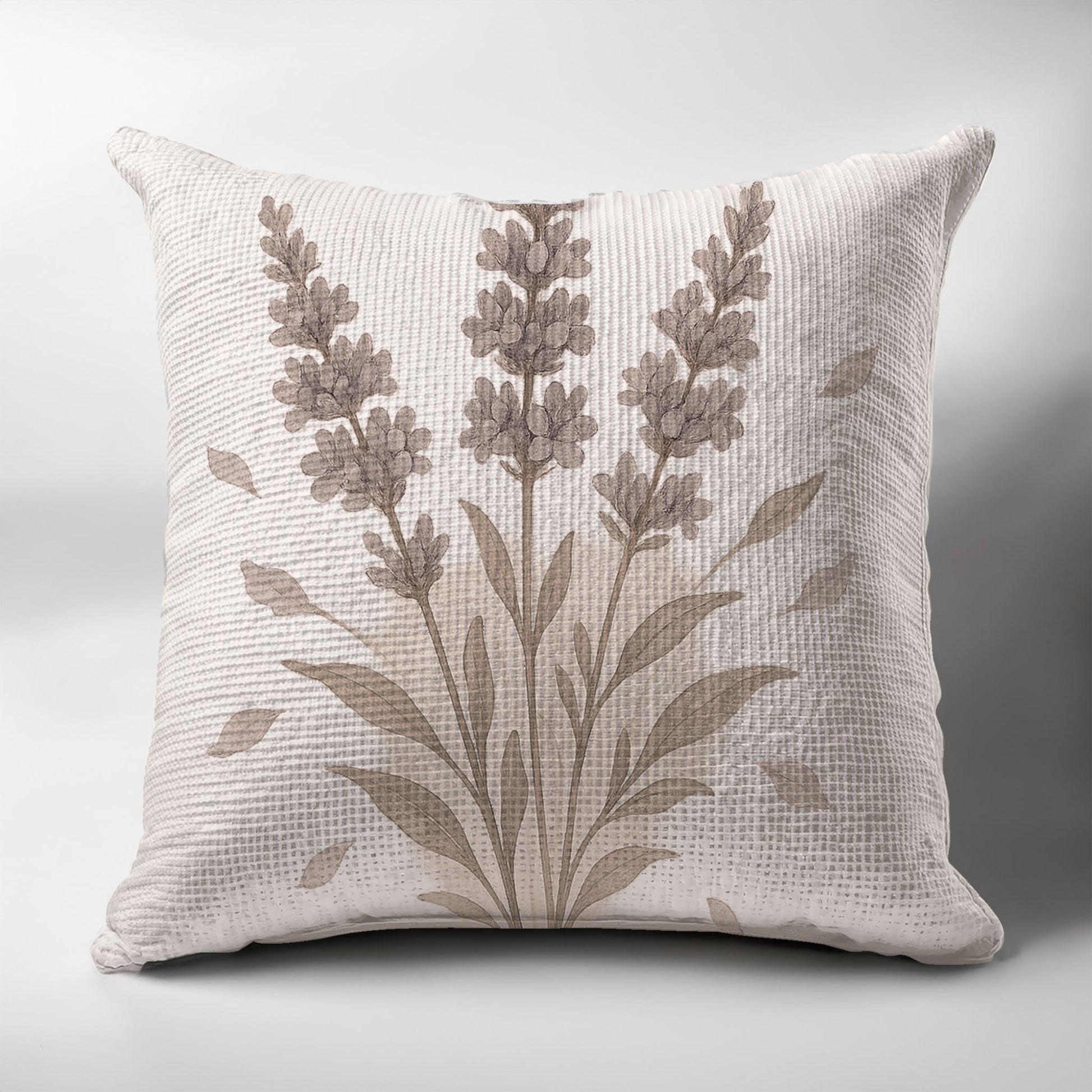 Decorative Floral Lavender Pattern Throw Pillow product