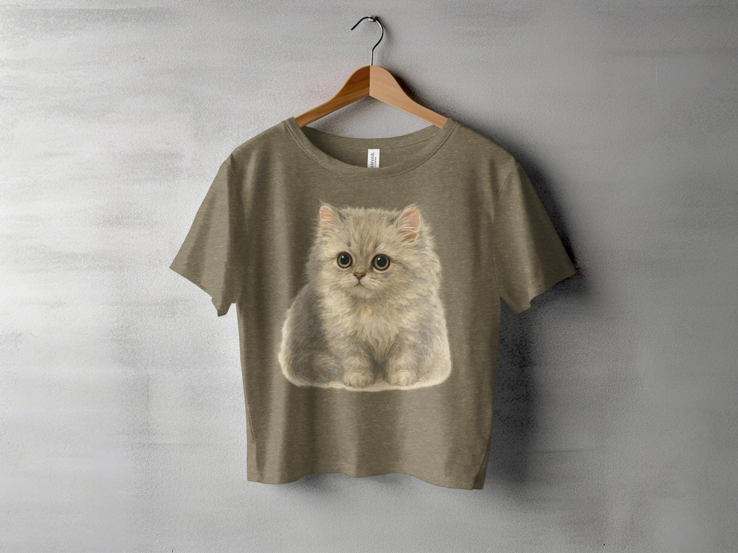 Cute Fluffy Kitten Graphic Tee Shirt product