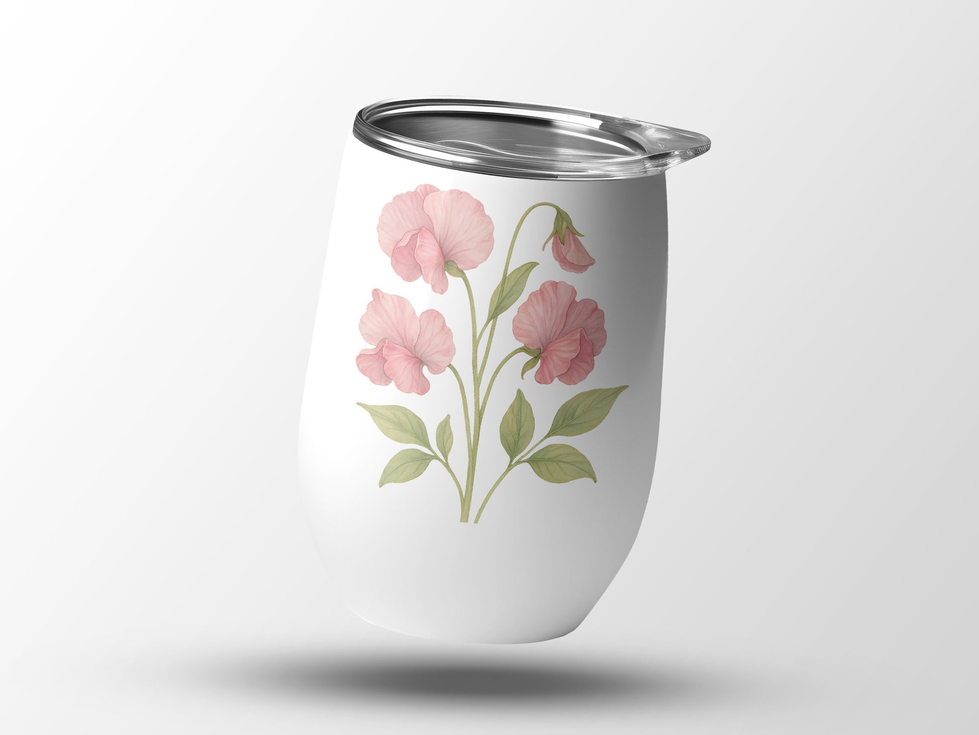 Elegant Floral Design Insulated Travel Mug Product Type