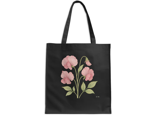 Floral Design Tote Bag with Pink Blooms product type