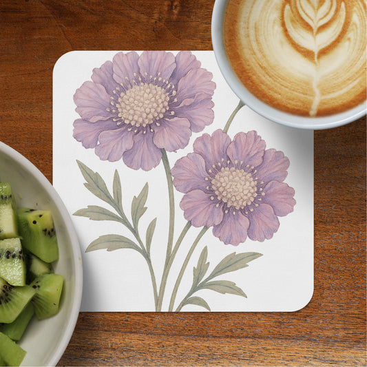 Flower Design Print Coasters Decorative Coaster Product