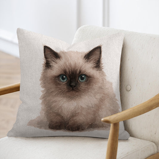 Fluffy Kitten Decorative Print for Pillow Cover product