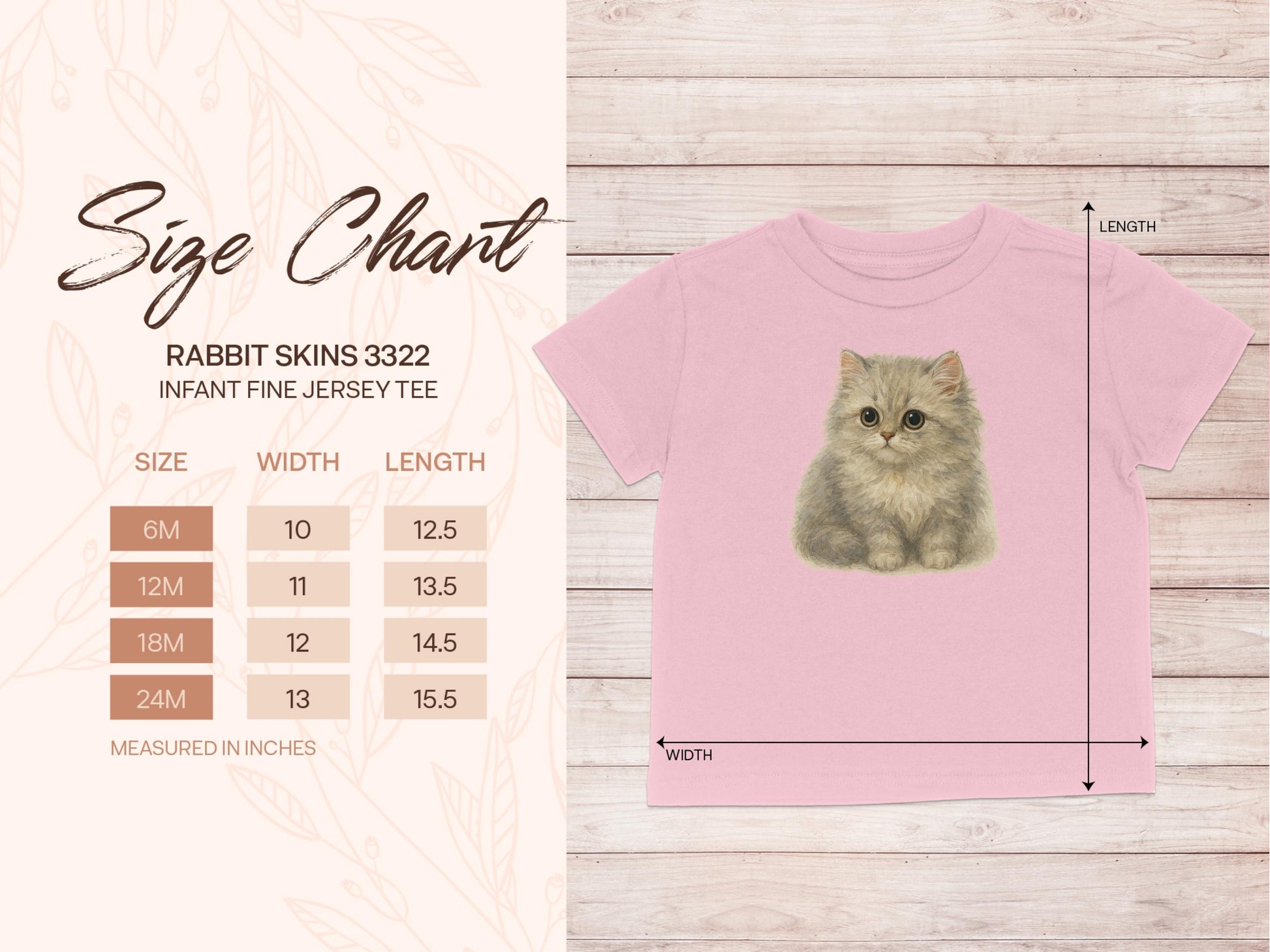 Adorable Kitten Infant Fine Jersey Tee product