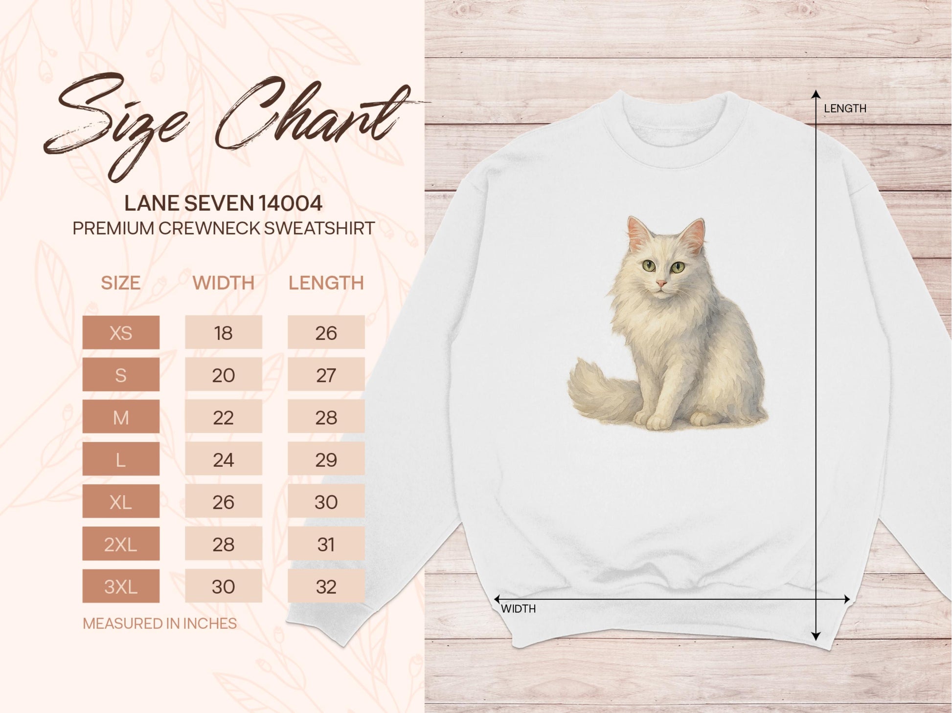 Cute Cat Design Premium Crewneck Sweatshirt product