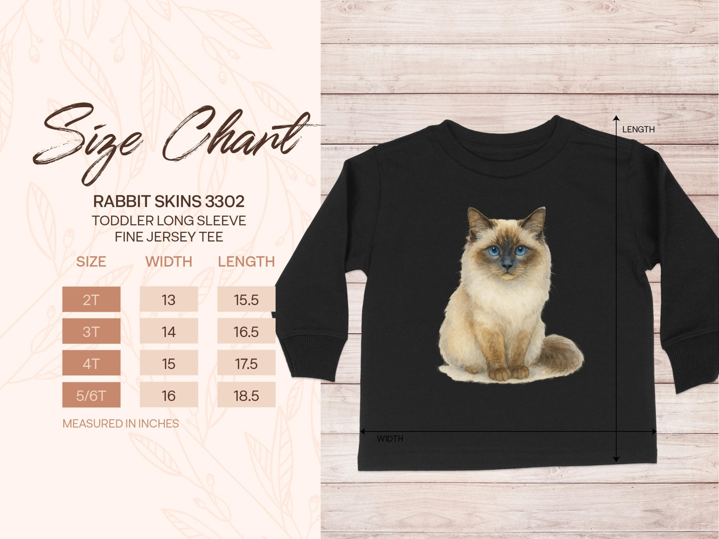 Cute Cat Print Long Sleeve Jersey Toddler Product