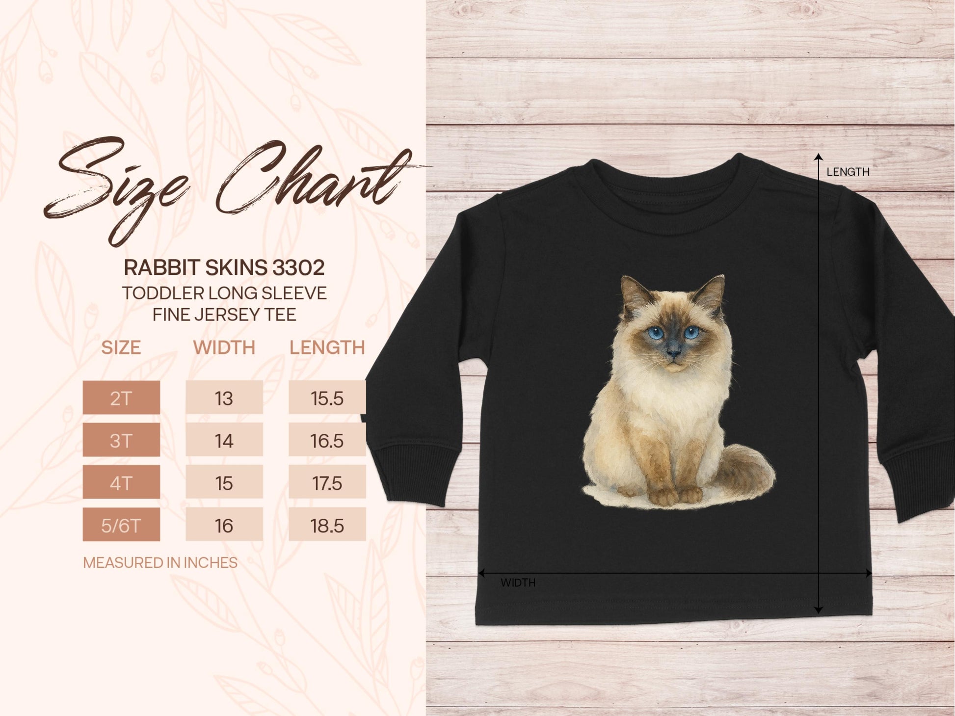Cute Cat Print Long Sleeve Jersey Toddler Product