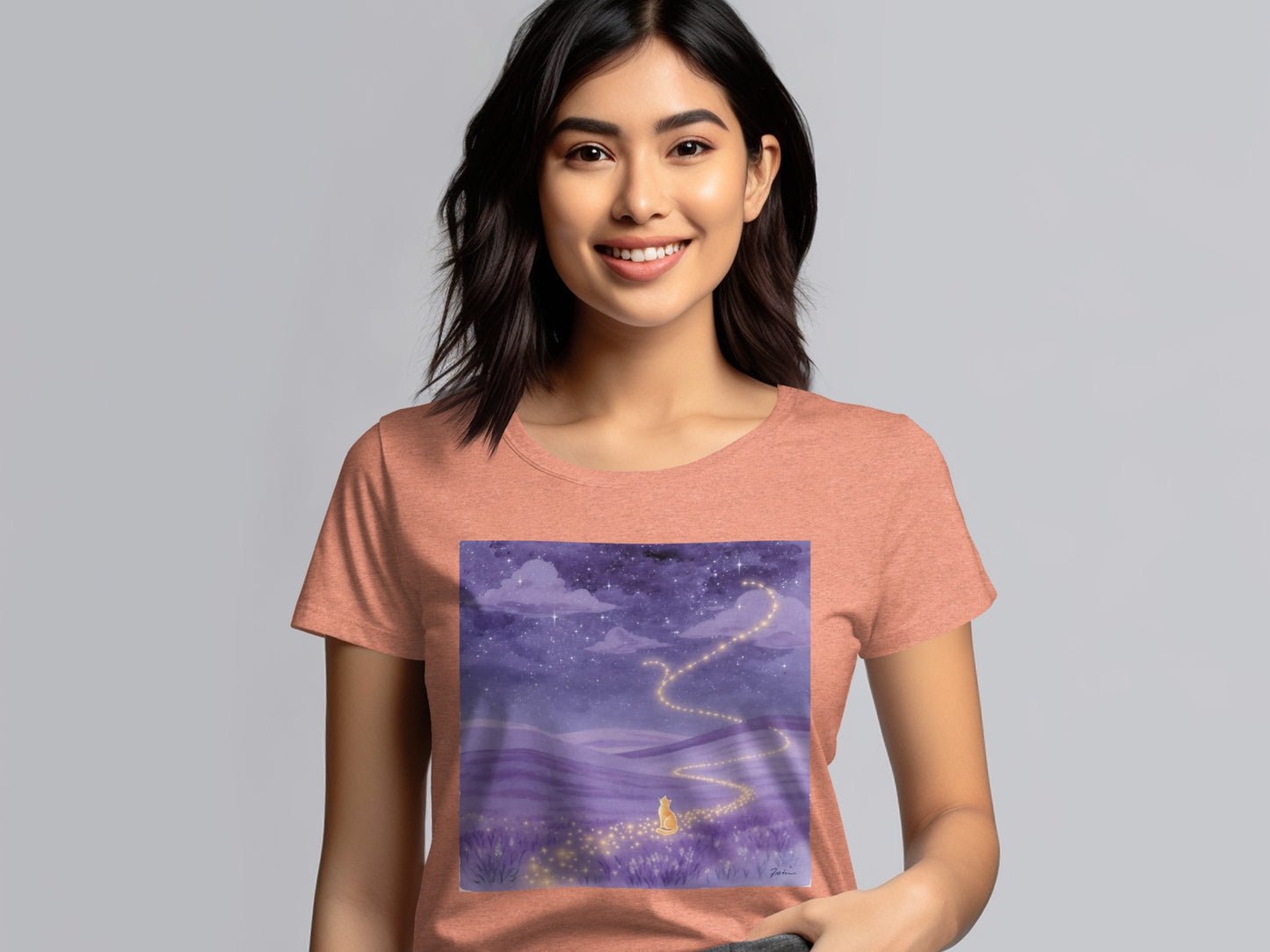 Night Sky Dreamscape Graphic Design T-shirt product