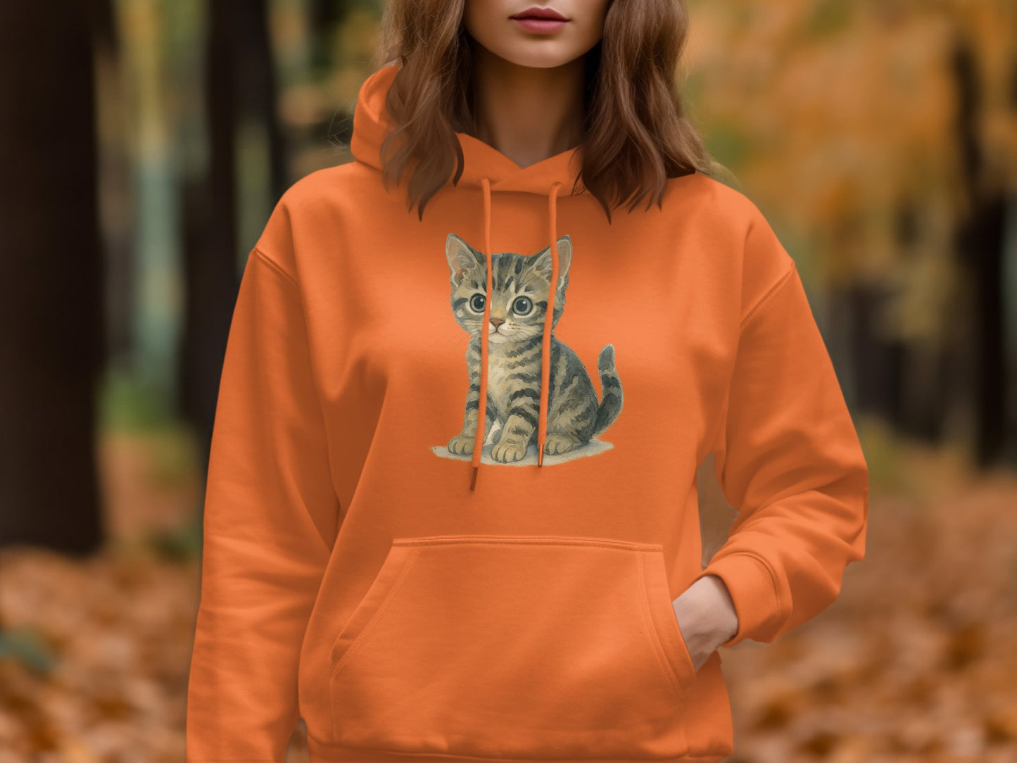 Cute Kitten Hoodie Perfect for Cat Lovers product