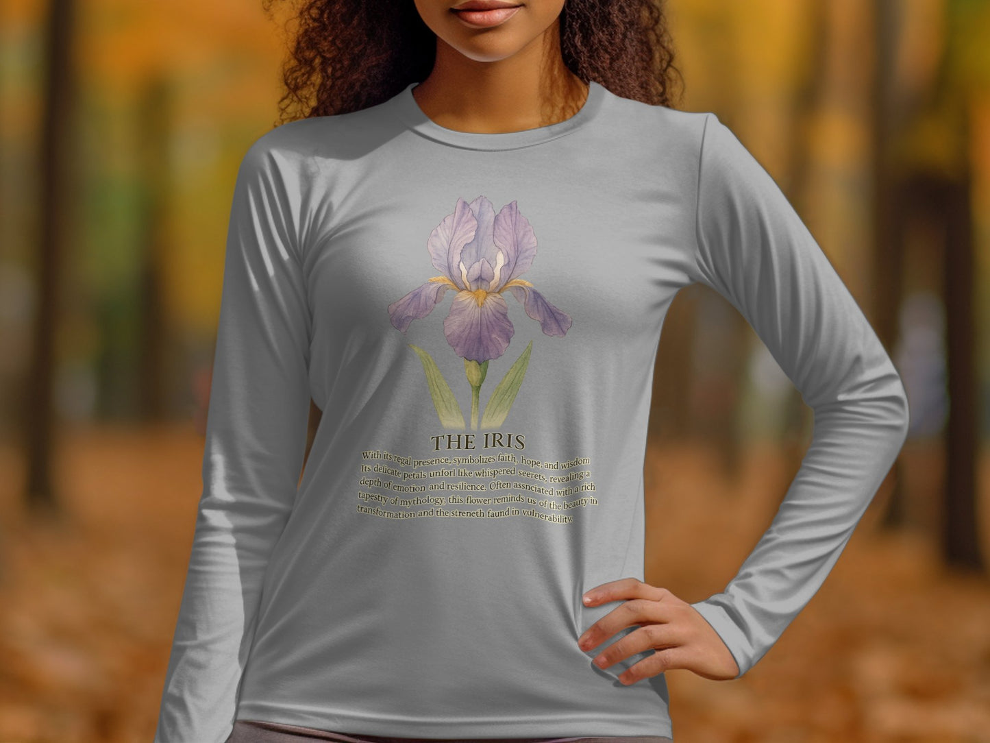 The Iris Long Sleeve Floral Print Shirt product