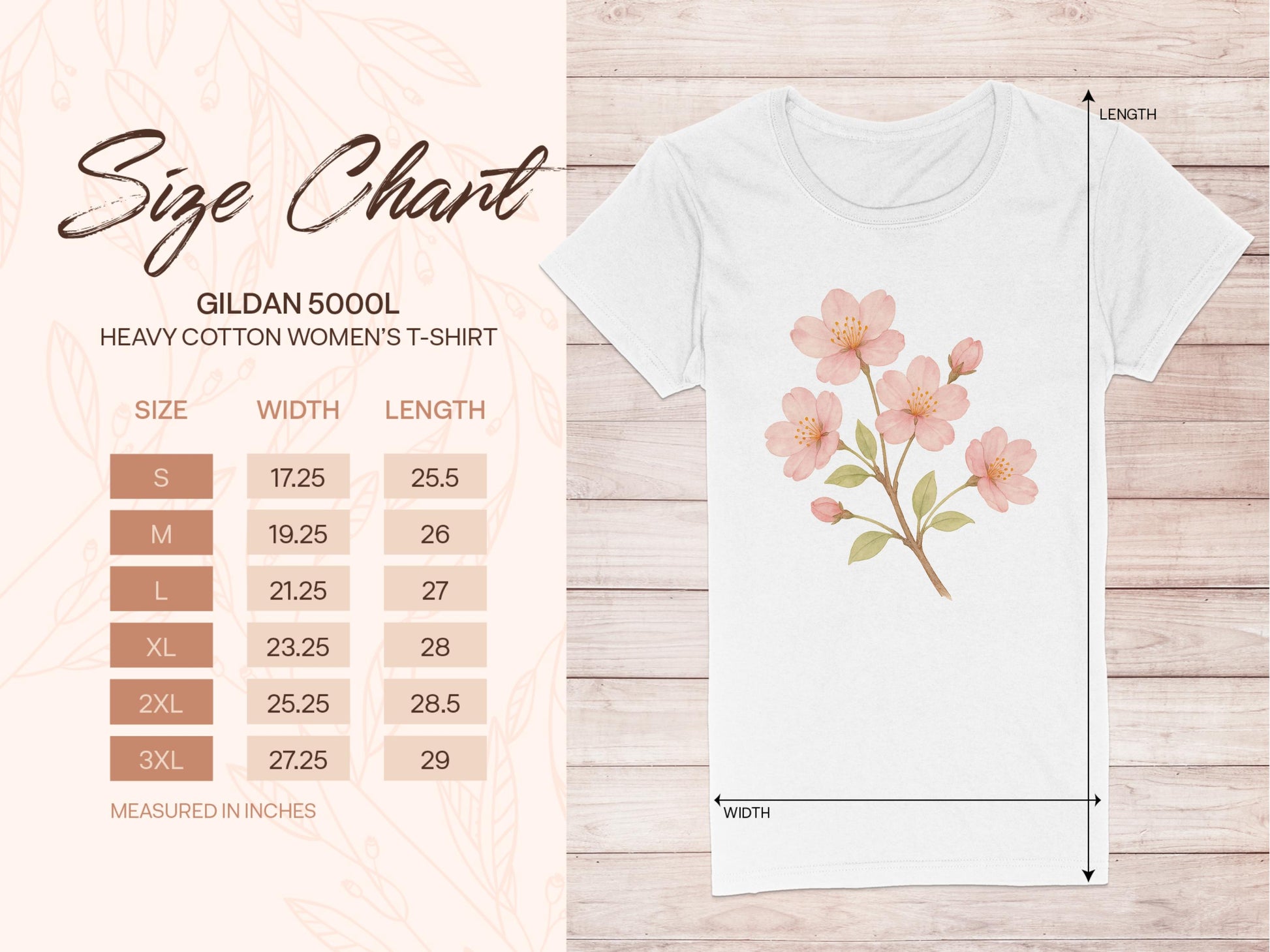 Floral Graphic Gildan Women's T-Shirt product