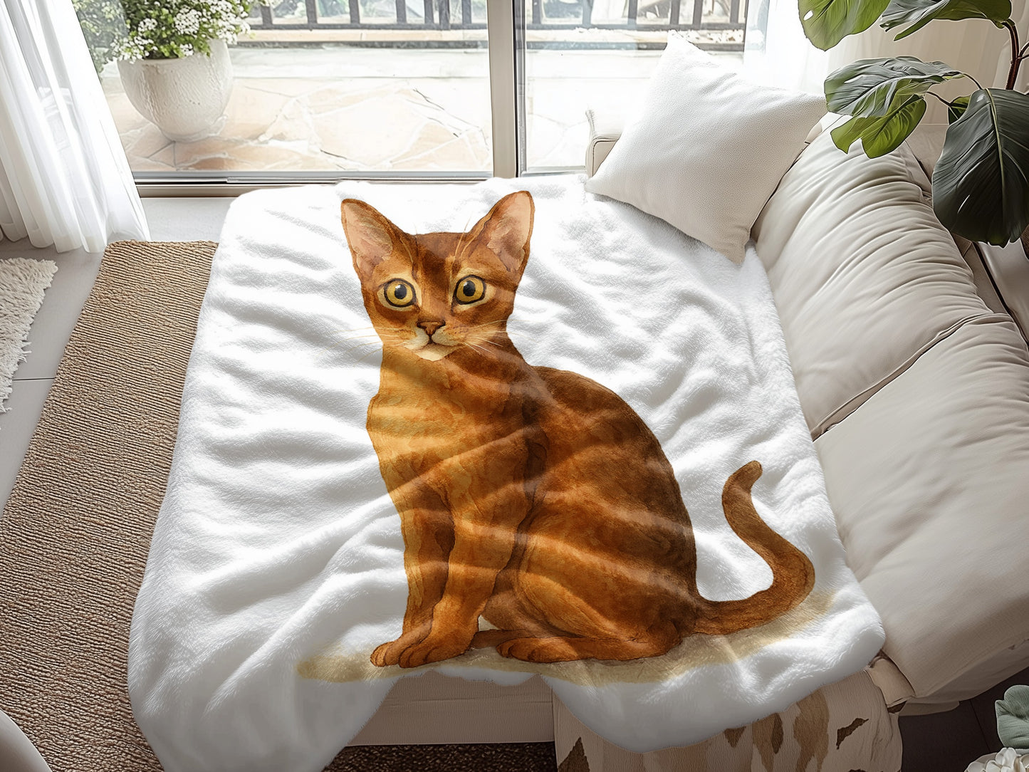 Cozy Feline Warmth for Your Home Decor Blanket product