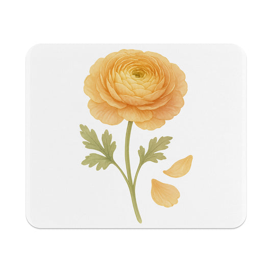 Beautiful Yellow Flower Design Mouse Pad product