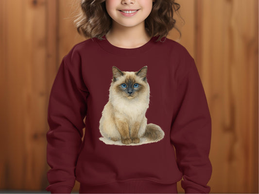 Adorable Cat Lover's Cozy Sweatshirt Product