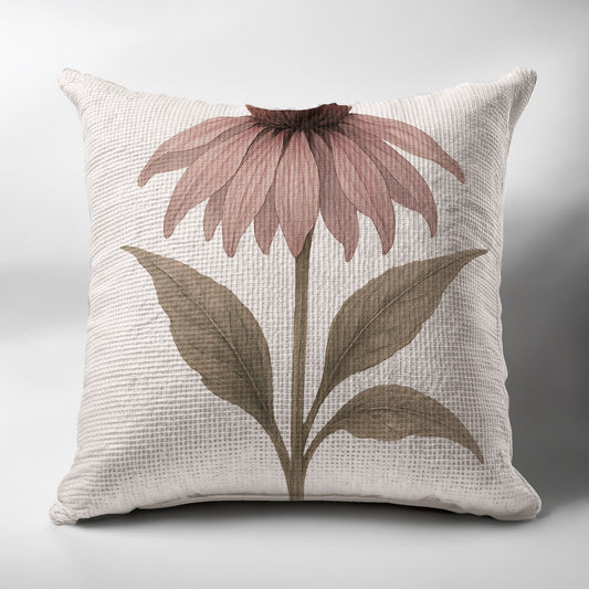 Elegant Pink Floral Design Cushion Cover product type