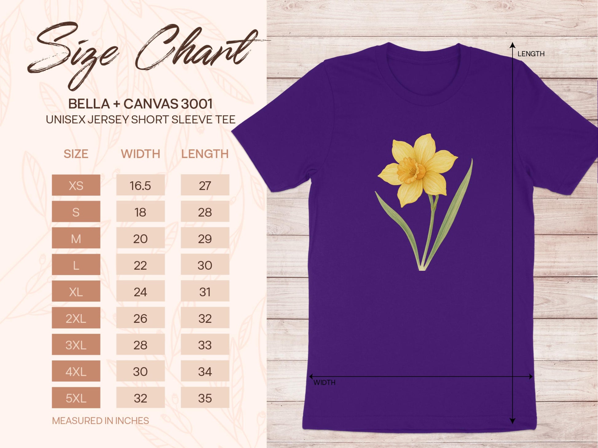 Purple Shirt with Yellow Flower Design product type