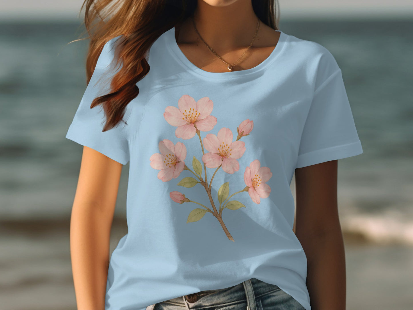 Beautifully Designed Cherry Blossom T-Shirt product type