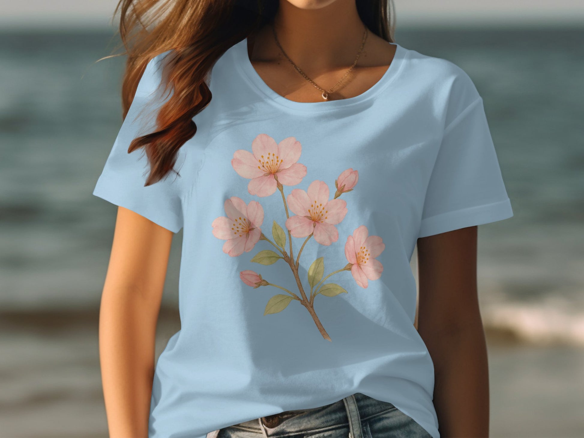Beautifully Designed Cherry Blossom T-Shirt product type