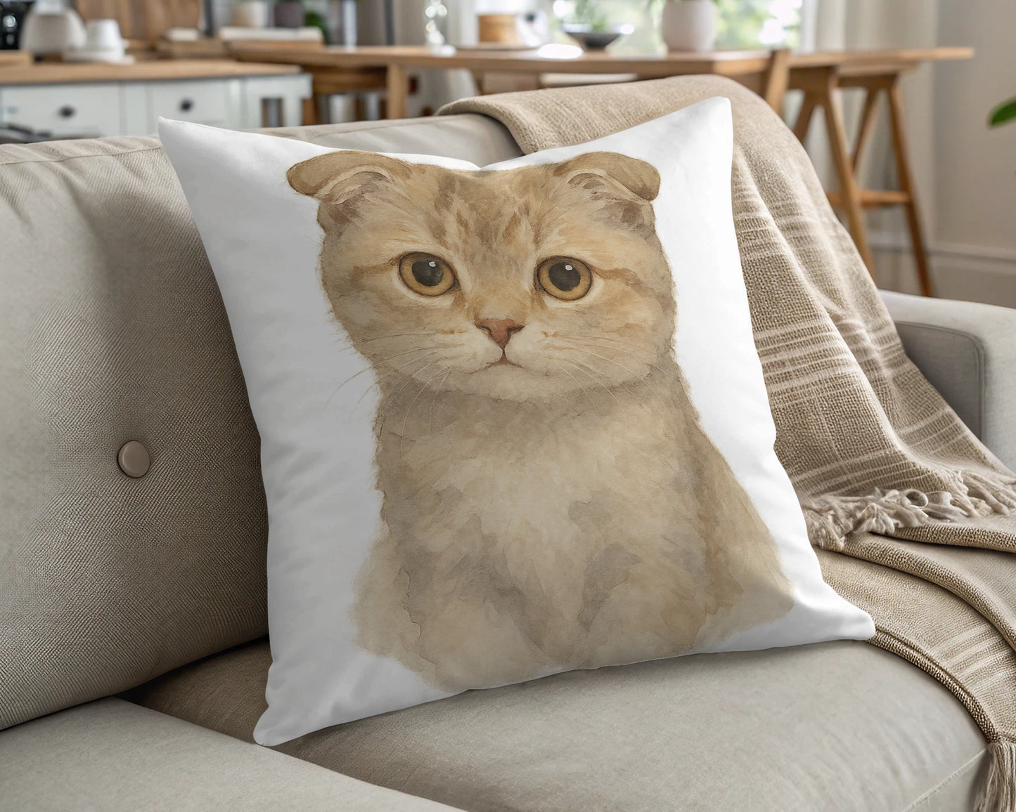 Adorable Cat Cushion for Home Decor Pillow product type