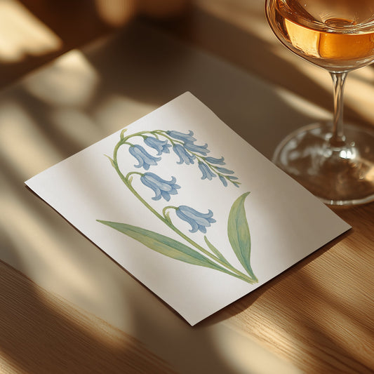 Elegant Floral Illustration Greeting Card product