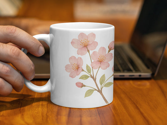 Beautiful Floral Design Coffee Mug Product