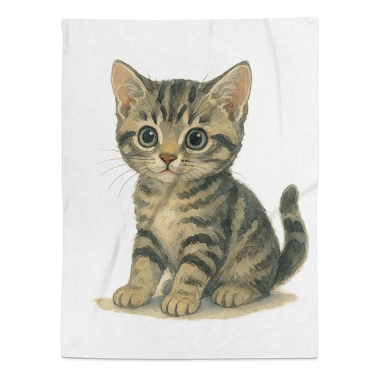 Adorable Kitten Print for Animal Lovers Blanket product