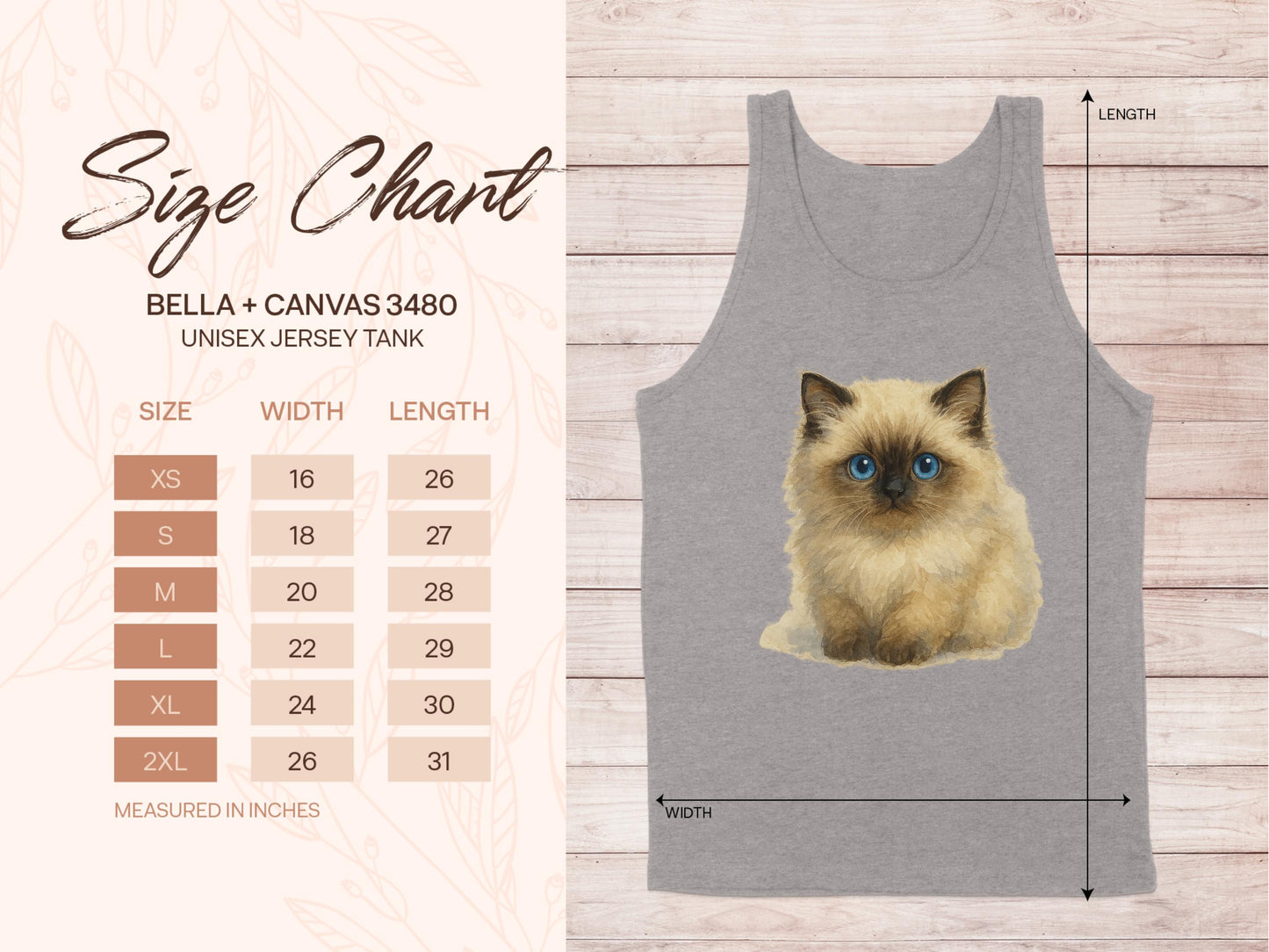 Adorable Blue-Eyed Kitty on Graphic Tank product type