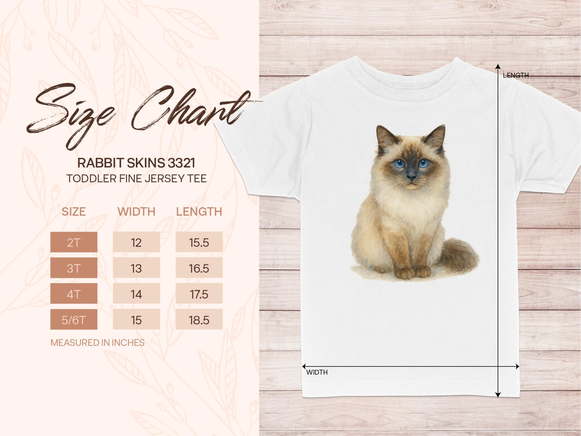 Blue-Eyed Cat Graphic Toddler Fine Jersey Tee product