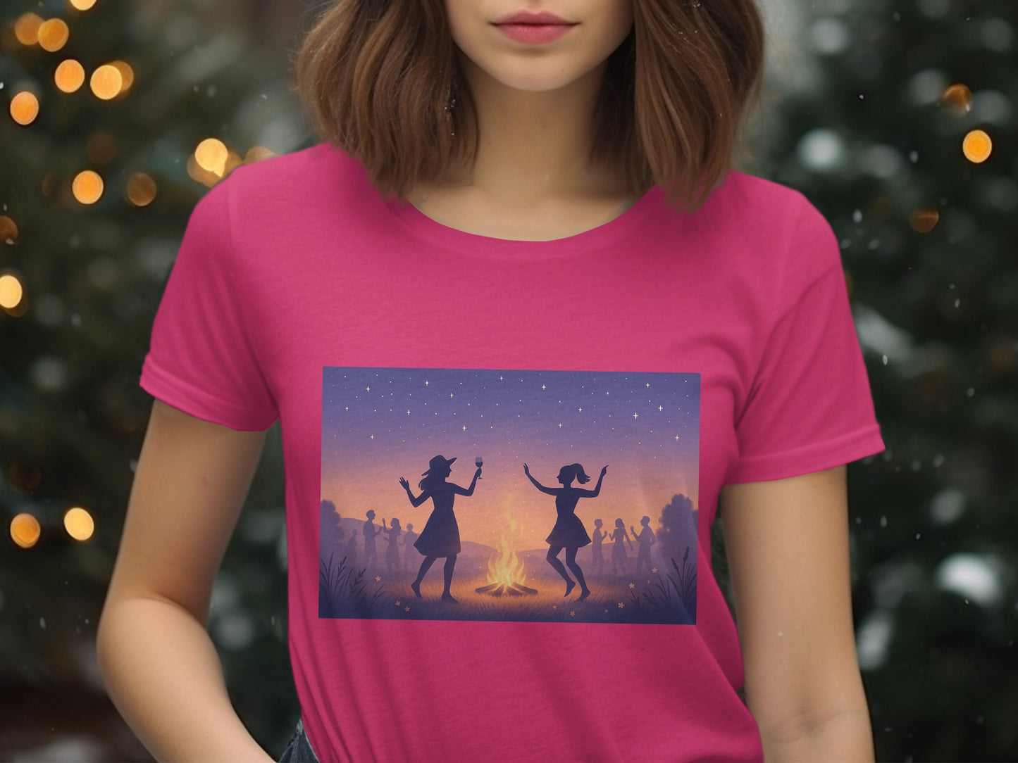 Dancing Silhouettes Under the Stars T-shirt product