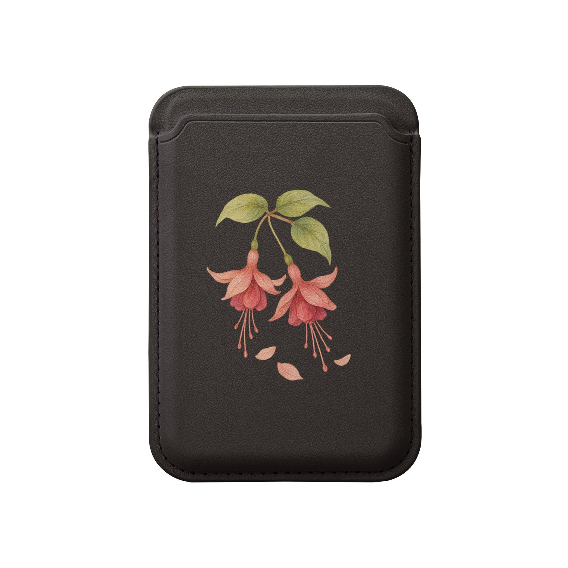 Floral Design Phone Wallet Case product type