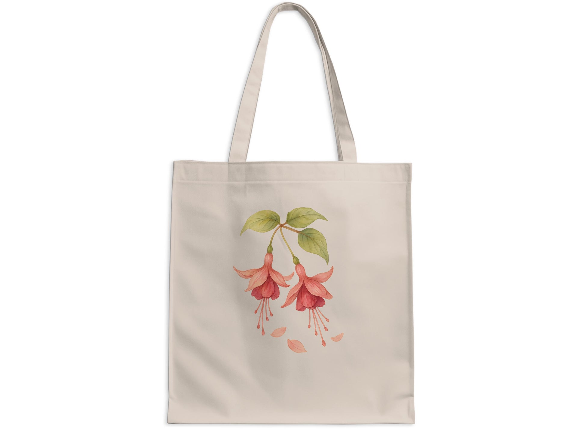 Floral Fuchsia Art Print Design Tote Bag product