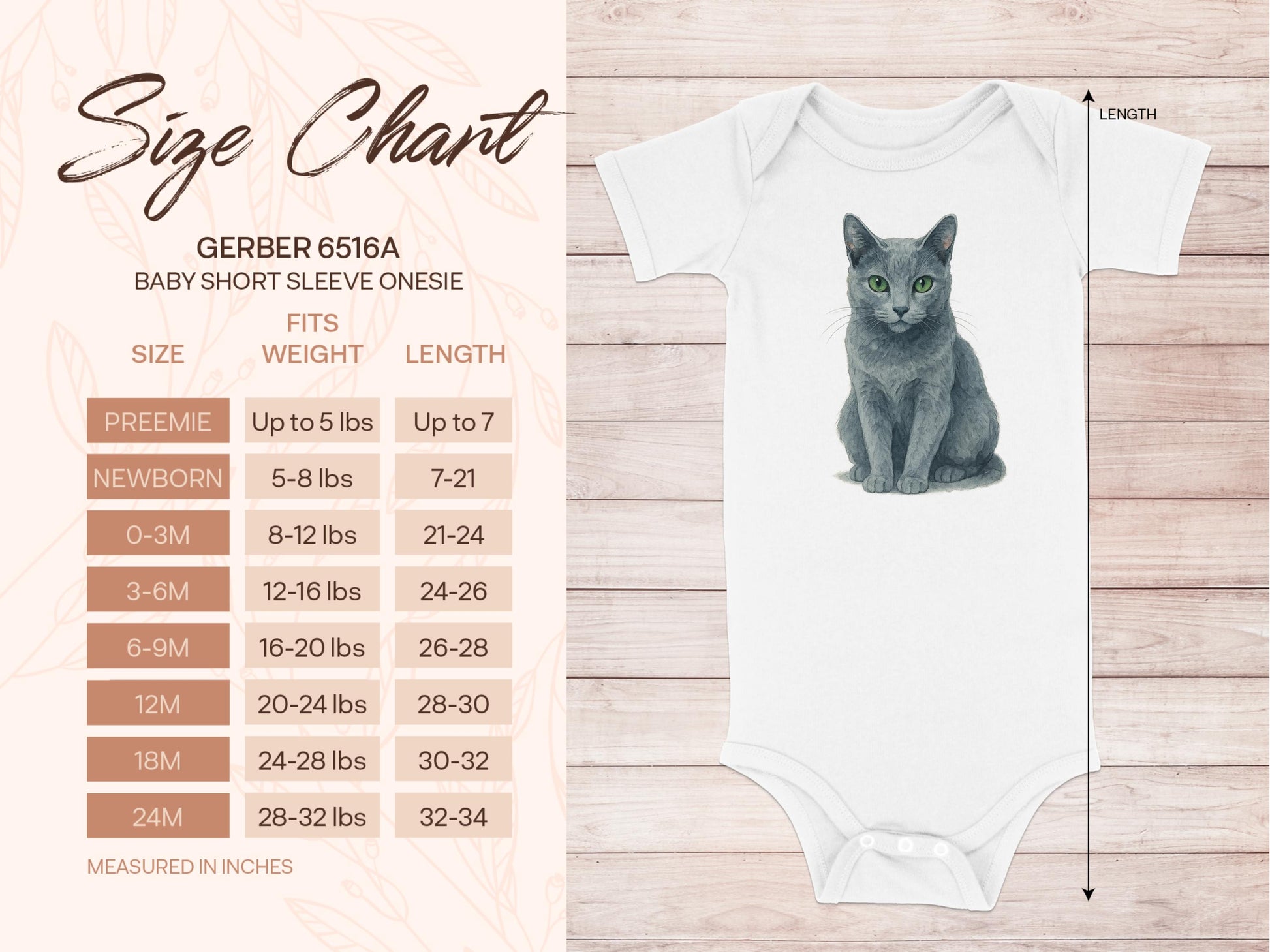 Gray Cat Print Baby Short Sleeve Onesie product type