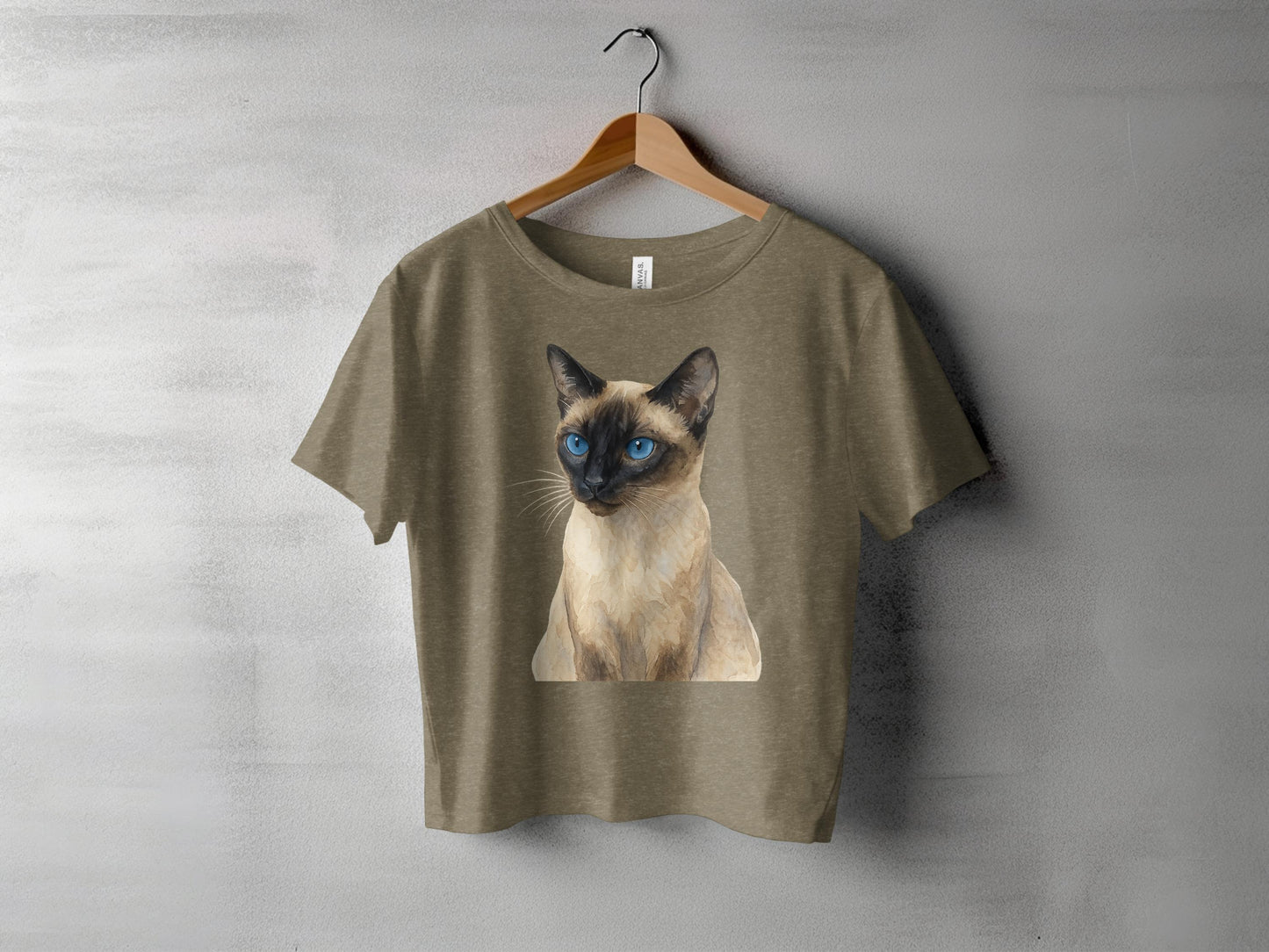 Beautifully Illustrated Siamese Cat Graphic T-Shirt product