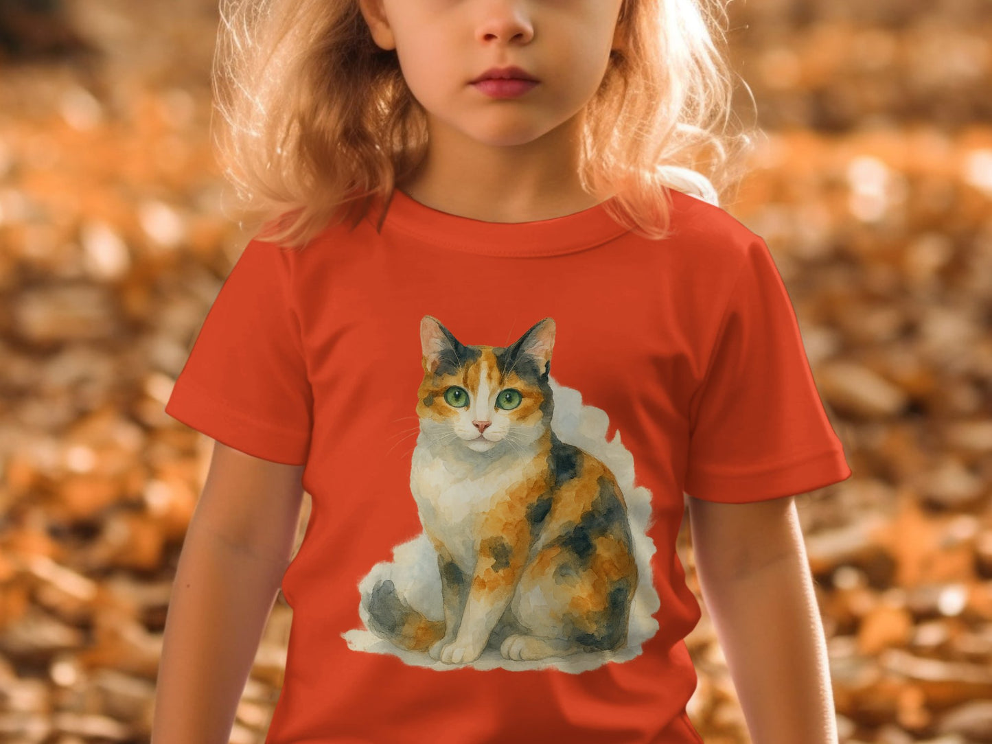 Calico Cat Graphic Design on Toddler T-Shirt product