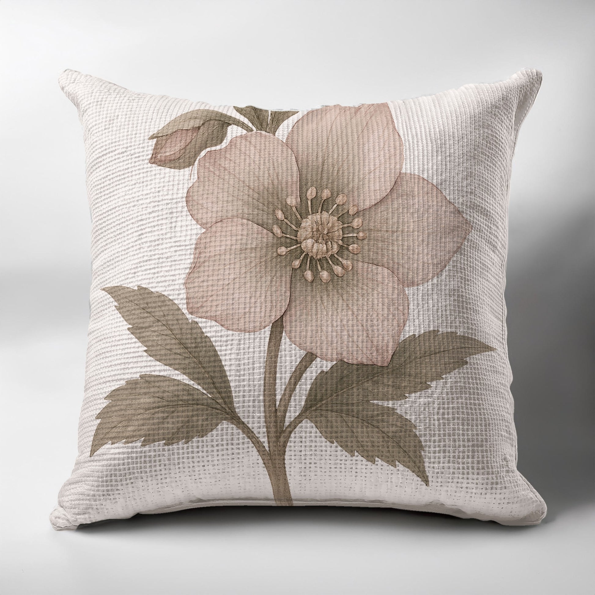 Elegant Floral Design Decorative Pillow product