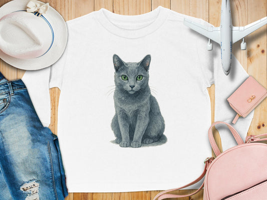 Cute Cat Illustration on White Pullover product
