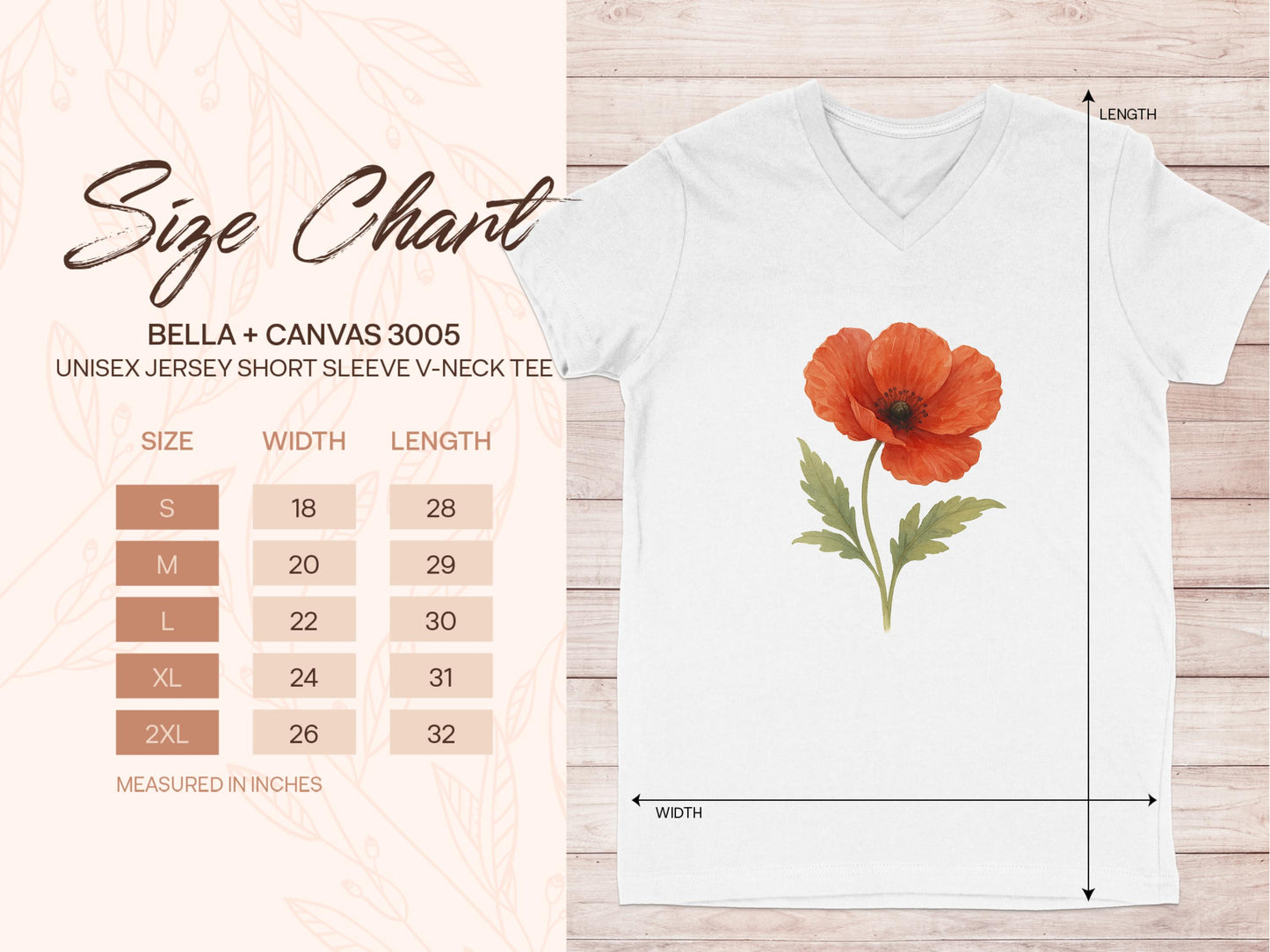 Floral Printed V-Neck Short Sleeve Jersey Shirt product