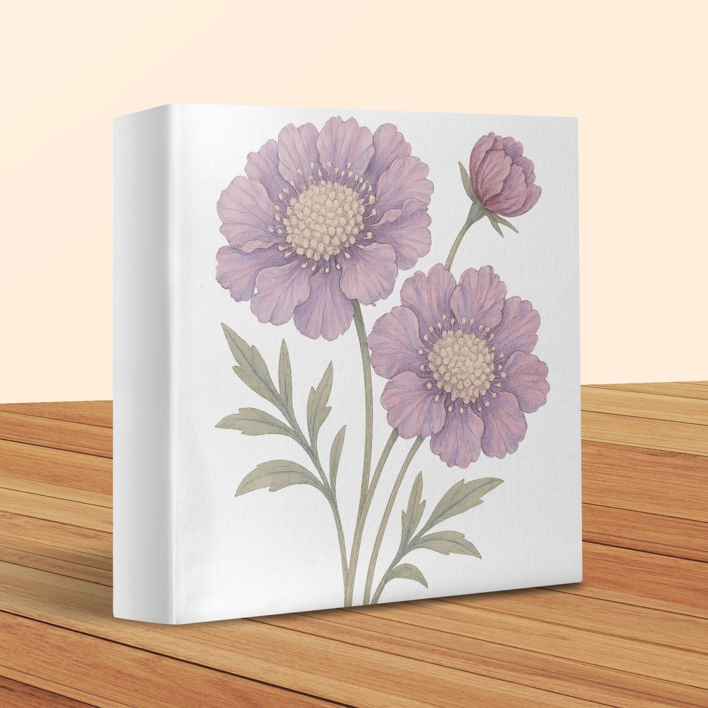 Beautifully Detailed Floral Design Canvas product