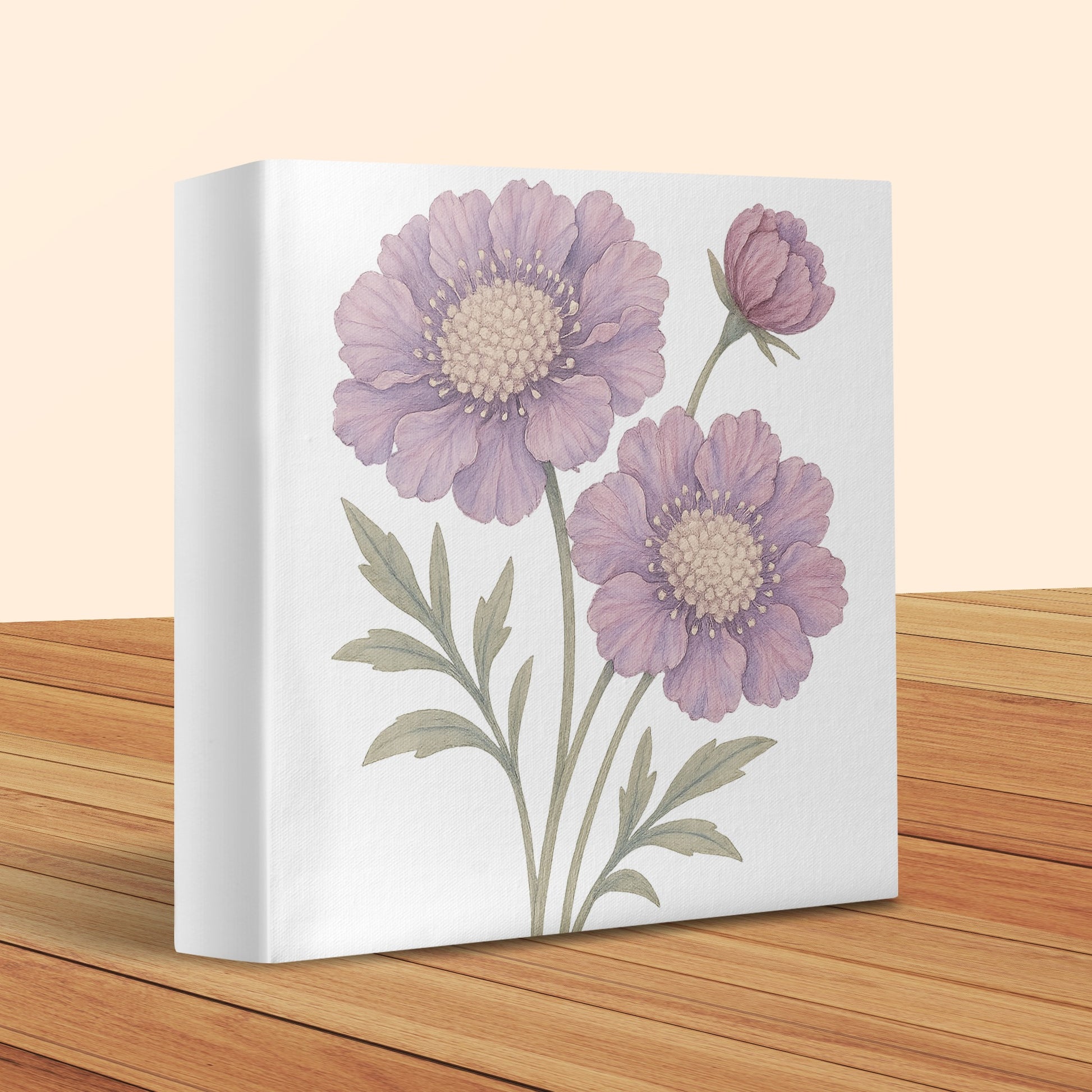 Beautifully Detailed Floral Design Canvas product
