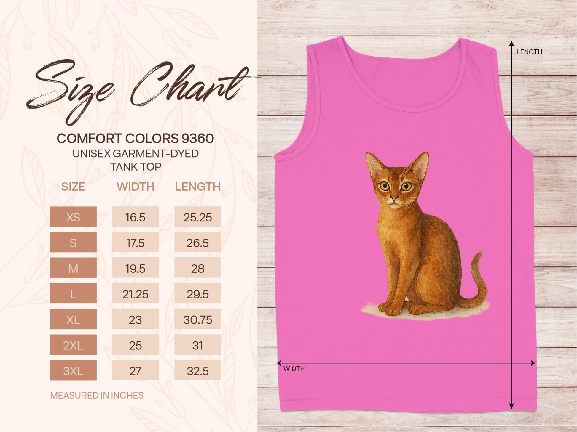 Cute Cat Print Unisex Garment-Dyed Tank Top product type