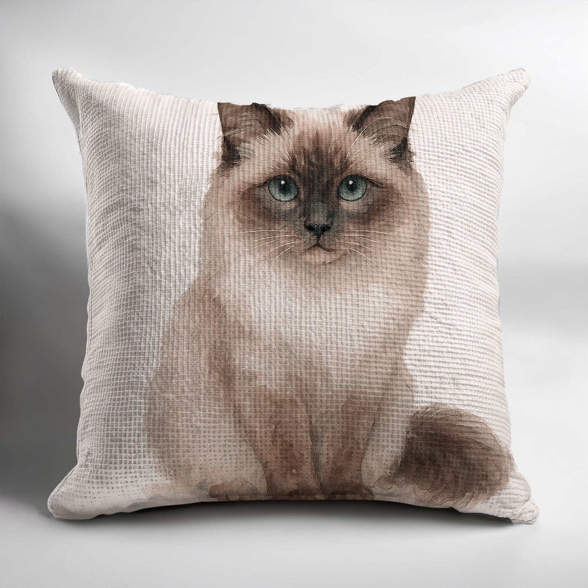 Beautiful Cat Illustration Decorative Pillow product