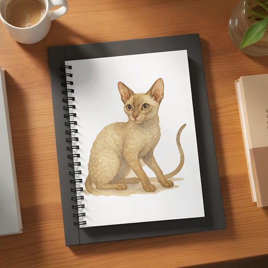 Adorable Cat Painting on Artistic Notebook Product