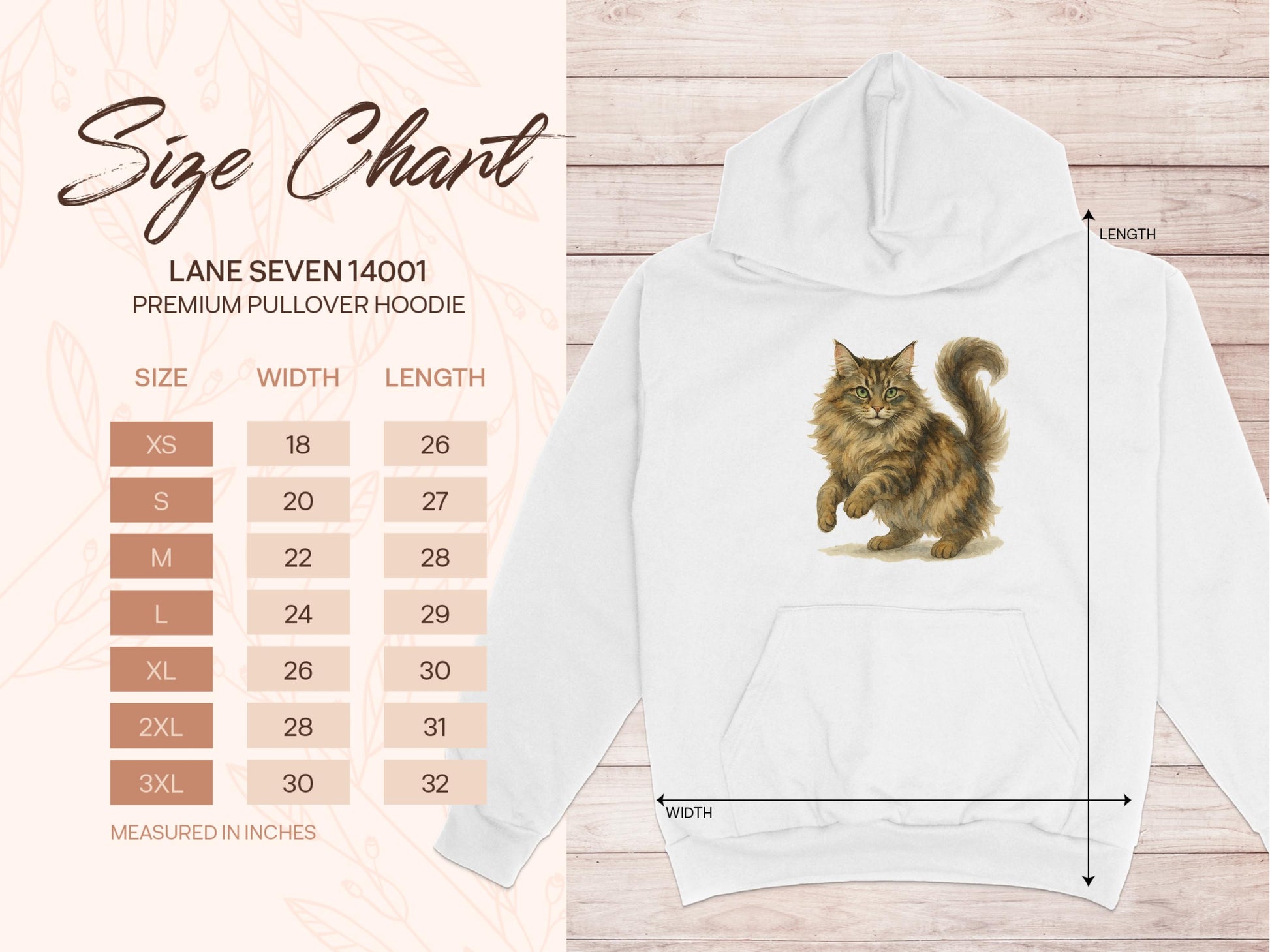 Cat Graphic Design Pullover Hoodie product type