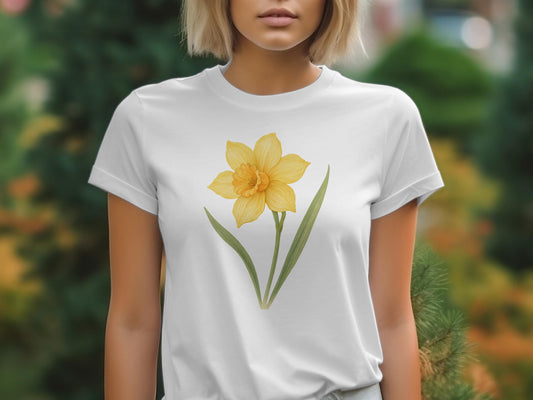 Yellow Daffodil Design Women's T-shirt product type