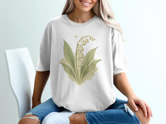 Lily of the Valley Graphic Print T Shirt product type