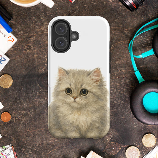 Adorable Fluffy Kitten iPhone Case Cute Cat Product