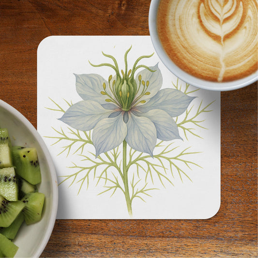 Botanical Design Square Coaster for Coffee Table product